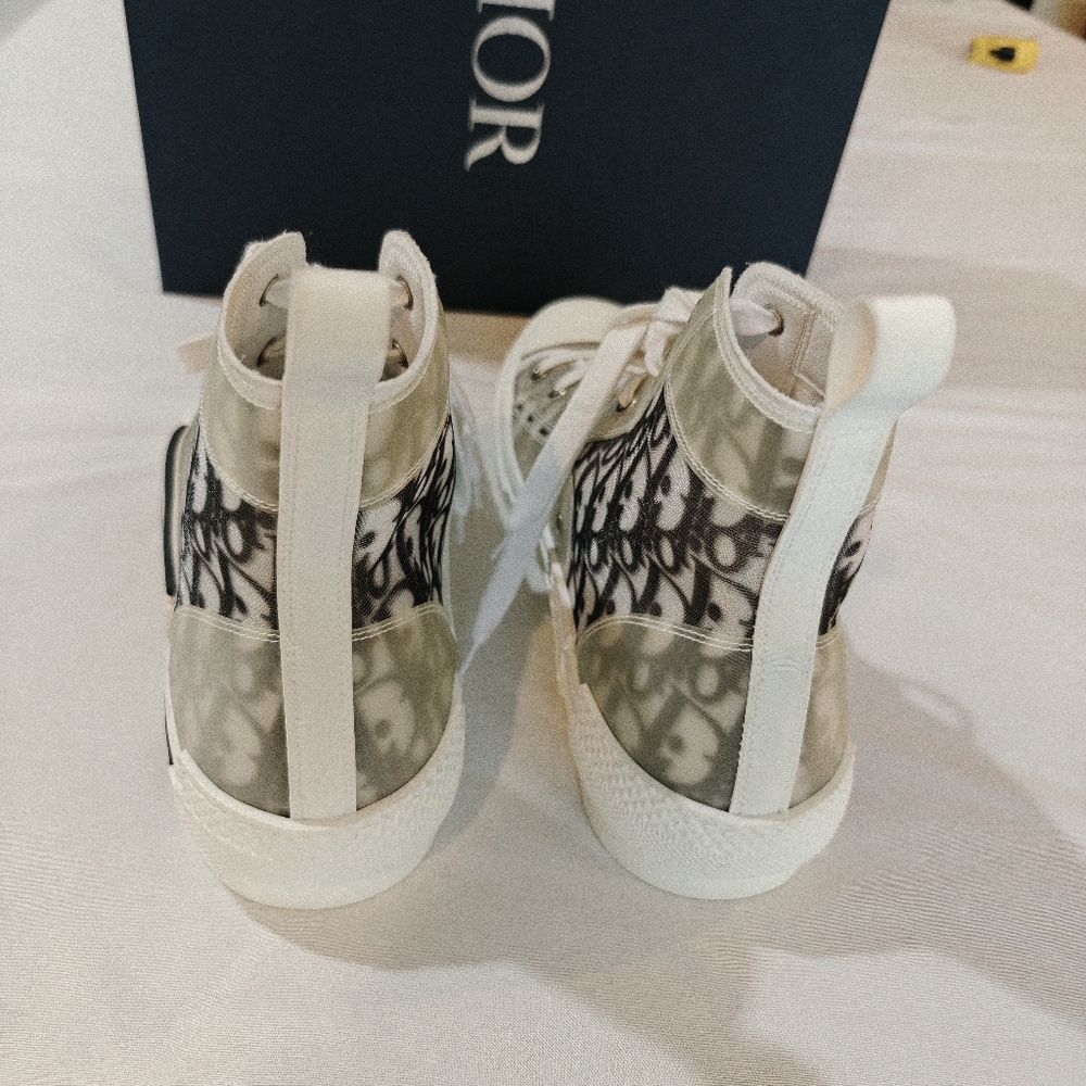 Dior High-Top Sneakers B23 Oblique - Picture 7 of 10